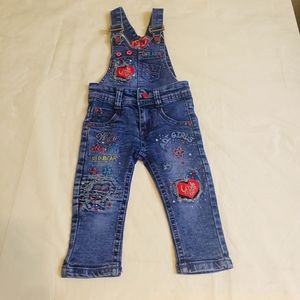 Baby Girl Bib Overalls Jean apnts